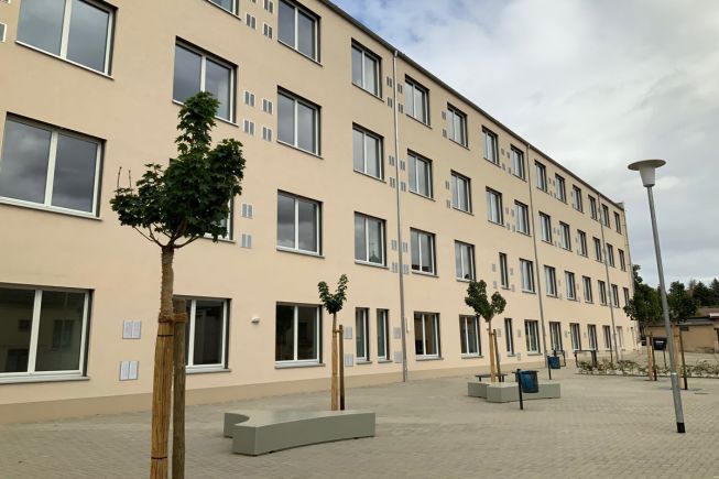 Neubau eines Schulerweiterungsgebäudes in Hettstedt (Bilder: W&V Architekten GmbH im Auftrag der Weisenburger Wohnbau GmbH)