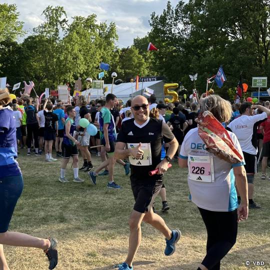Teamstaffellauf macht sichtbar Spaß