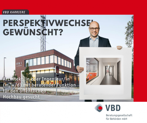 VBD - Berlin: Architekt/in oder Ingenieur/in mit beratender Funktion für den öffentlichen Hochbau (m/w/d)
