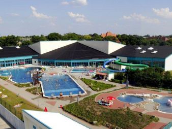 Neubau des Bäderzentrums »Lagune« in der Stadt Cottbus