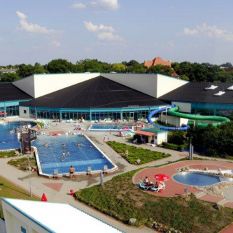 Neubau des Bäderzentrums »Lagune« in der Stadt Cottbus
