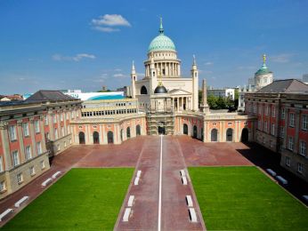 Der neue Landtag Brandenburgs ist fertig gestellt