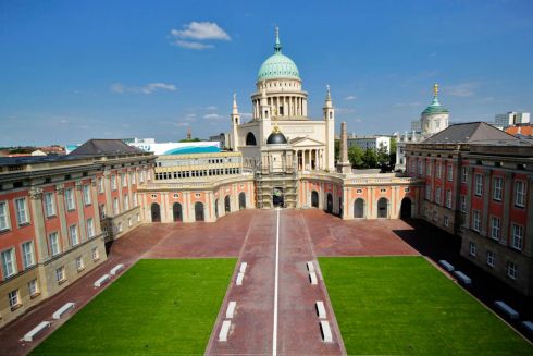 Der neue Landtag Brandenburgs ist fertig gestellt