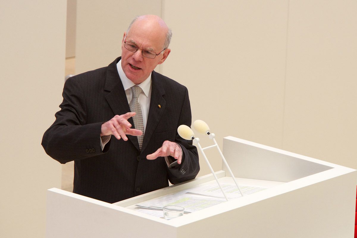 Dr. Norbert Lammert hielt die Festrede zur feierlichen Eröffnung Dr. Norbert Lammert hielt die Festrede zur feierlichen Eröffnung