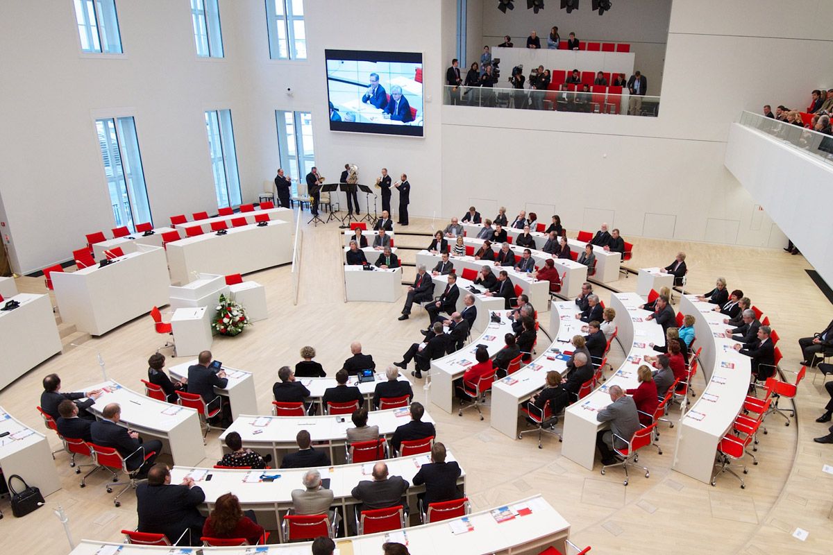 Neubau des Brandenburgischen Landtages Neubau des Brandenburgischen Landtages