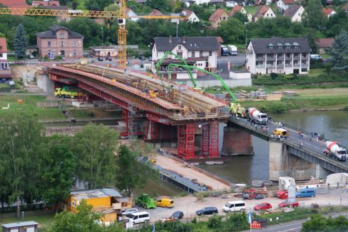 Neubau der Mainbrücke Klingenberg