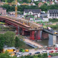 Neubau der Mainbrücke Klingenberg
