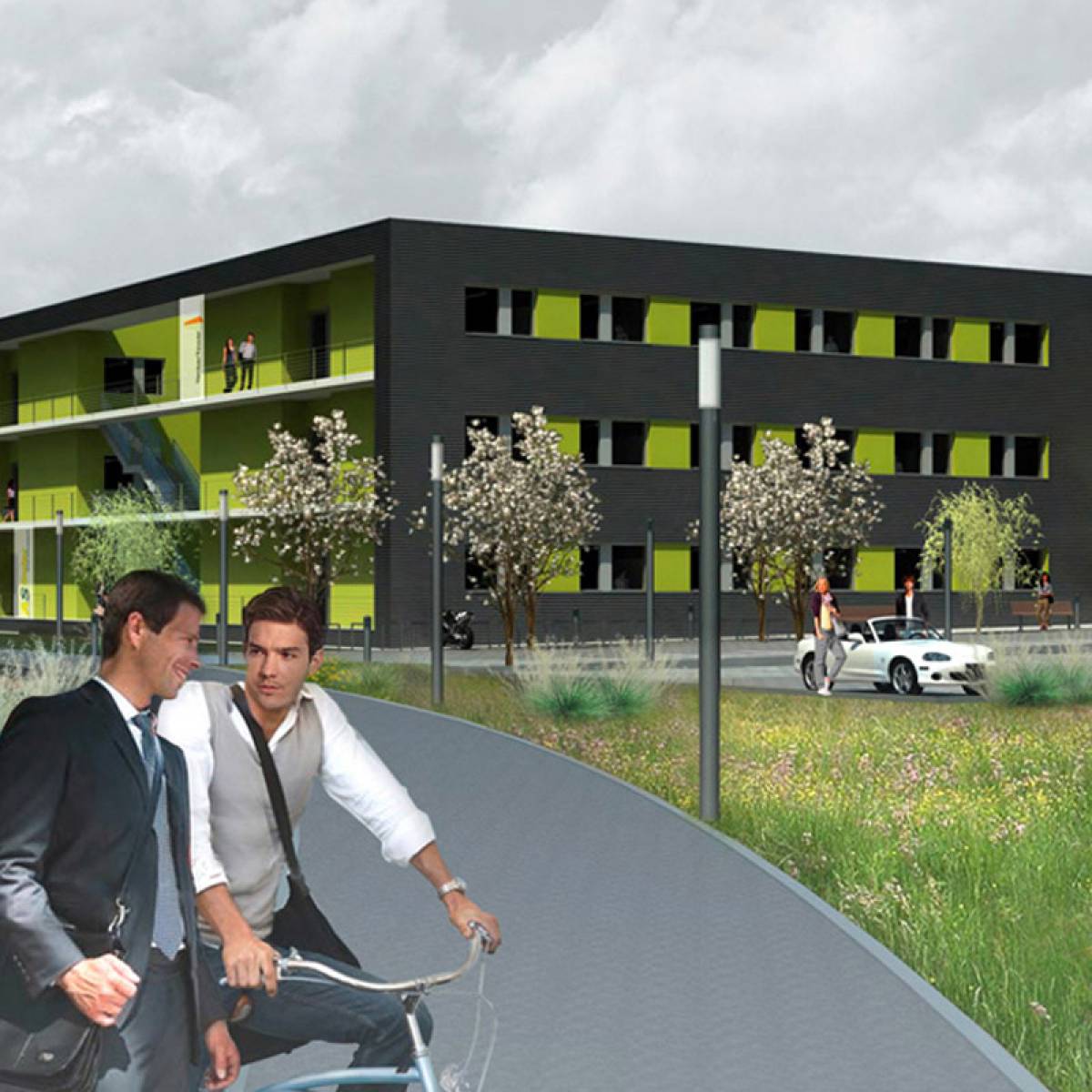 Neubau eines Technologiezentrums in Hannover Marienwerder