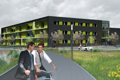 Neubau eines Technologiezentrums in Hannover Marienwerder