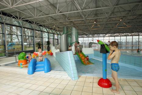 Baby- und Kinderbecken des Klutenseebades erfreuen sich nach der Wiederöffnung großer Beliebtheit (Bilder: Aquapark Management GmbH, Münster).