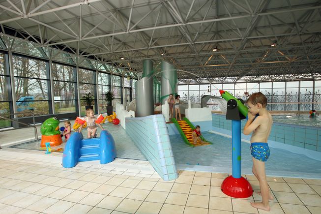 Baby- und Kinderbecken des Klutenseebades erfreuen sich nach der Wiederöffnung großer Beliebtheit  (Bilder: Aquapark Management GmbH, Münster).