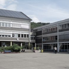 Der Gebäudebestand des Aggertal-Gymnasiums vor der Sanierung