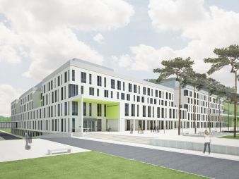 Neubau des 2. Bauabschnitts am Universitätsklinikum Jena