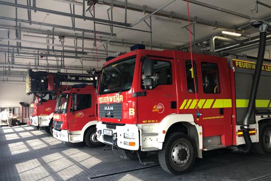 Goldener Schlüssel für Stadtfeuerwache Lehrte überreicht