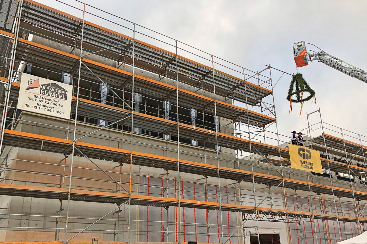 Richtfest in Hannover für die Feuerwache 3