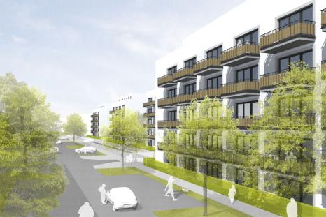 Bild: wiechers beck Gesellschaft von Architekten mbH / TH Treibhaus Landschaftsarchitektur – Berlin, i. A. d. Anes Bauausführungen GmbH