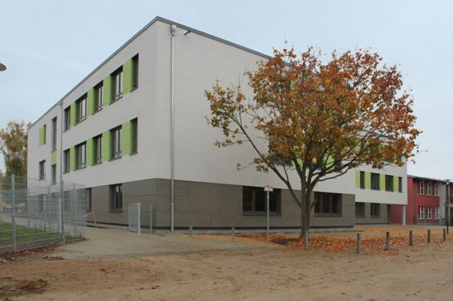 Grundschulerweiterung in Woltersdorf fertiggestellt.  (Bilder: Fechtelkord & Eggersmann GmbH)