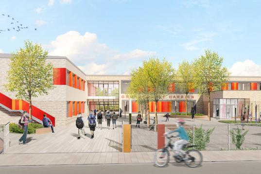 Neue Grundschule und Sporthalle für die Stadt Brake