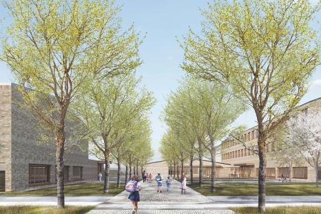 Visualisierungen: Wiechers Beck Gesellschaft von Architekten mbH im Auftrag der August Reiners Bauunternehmung GmbH