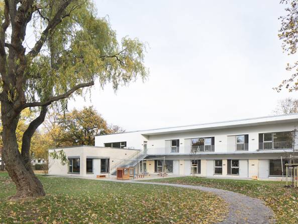 Kindertagesstätte auf der Chemnitzer Strasse in Hannover gebaut nach dem ÖPP-Modell