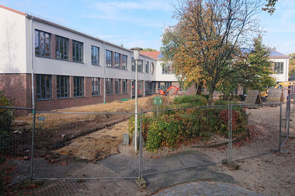 Fertigstellung der Rosenborn-Grundschule nach 26 Monaten Planungs- und Bauzeit