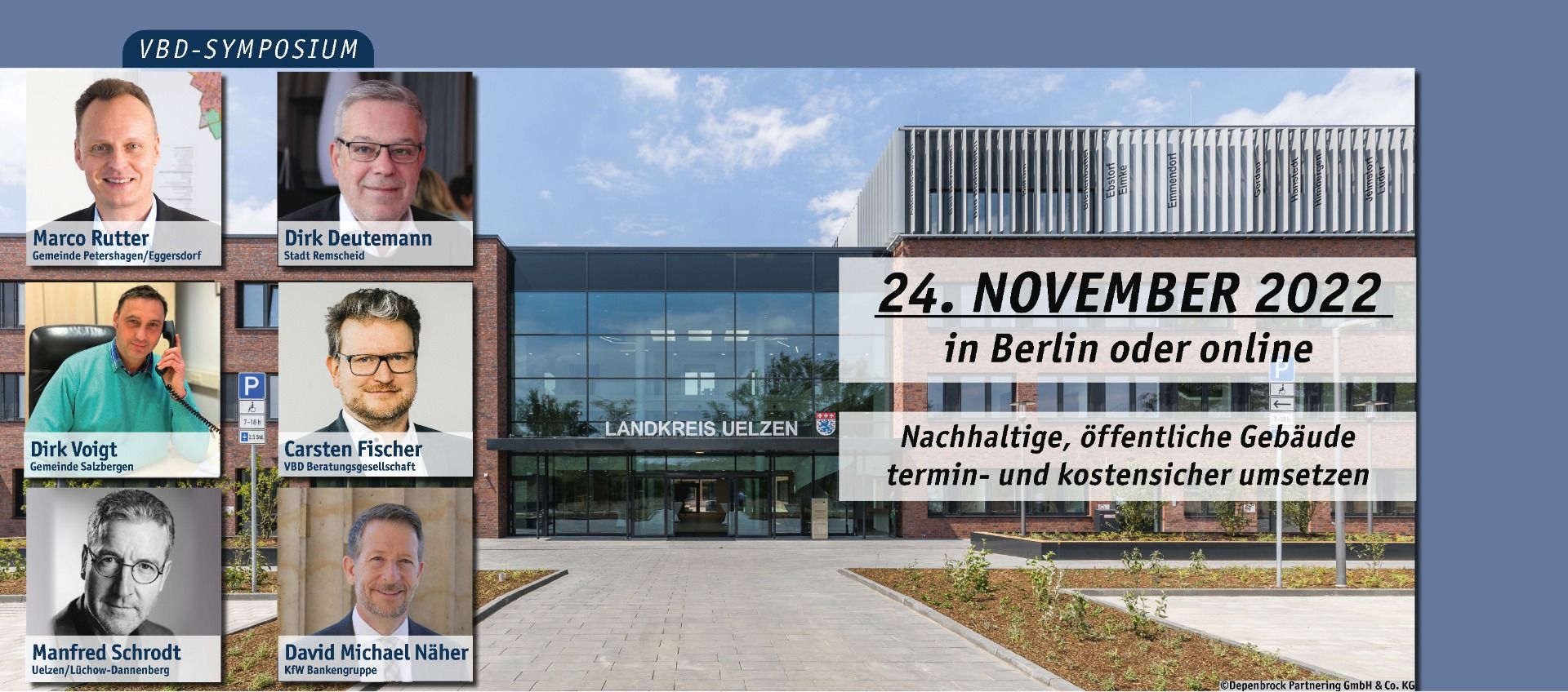 27. VBD-Symposium in Berlin und online im Hybrid-Format